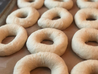 Homemade Everything Bagel Kit, NYC Style Bagel, DIY Bread Kit, NYC Foods, Sesame Bagels, Bagels from scratch, Foodie Gift, Homemade Bagel