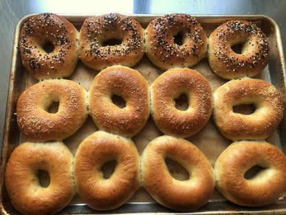 Homemade Everything Bagel Kit, NYC Style Bagel, DIY Bread Kit, NYC Foods, Sesame Bagels, Bagels from scratch, Foodie Gift, Homemade Bagel