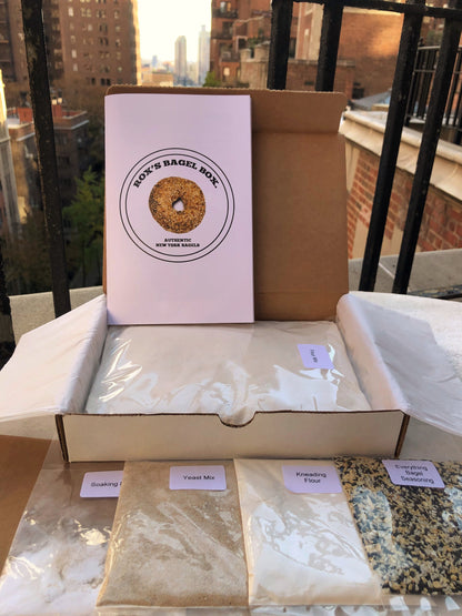 Homemade Everything Bagel Kit, NYC Style Bagel, DIY Bread Kit, NYC Foods, Sesame Bagels, Bagels from scratch, Foodie Gift, Homemade Bagel